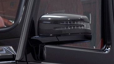 Photo of Brabus Mirror Caps (Carbon) for the Mercedes Benz G63 AMG (W463) - Image 1